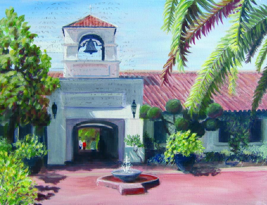 Saint Mary's courtyard small