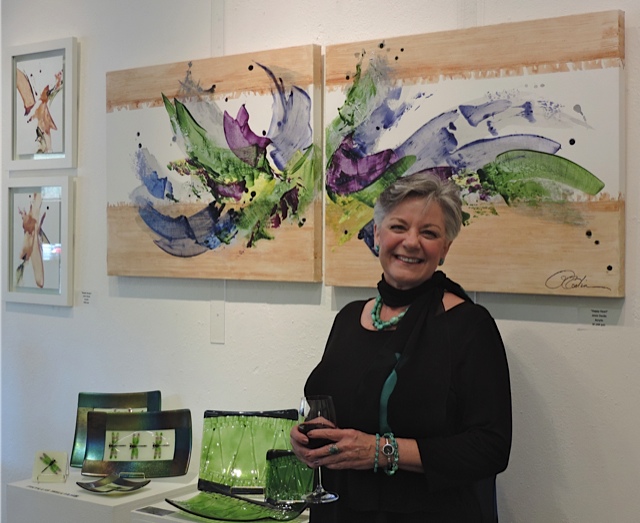 Featured Member artist, Josie Osolin and her paintings.