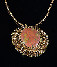 Kiy Nitta Beaded pendant