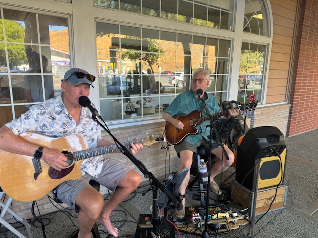 Photos of reception, Wenda Pyman, featured artist